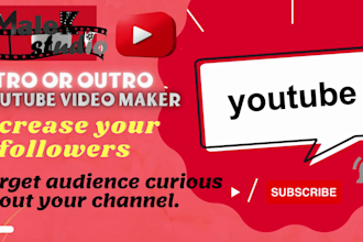 make intro or outro youtube video