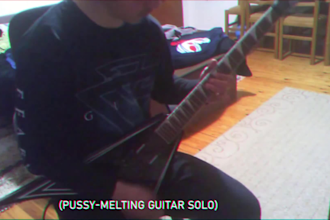 record a bitchin guitar solo