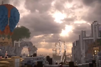 create 3d realistic minecraft animation