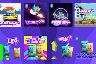 create  custom animated telegram stickers and emojis for crypto communities