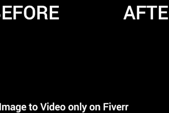 animate photos and images to video