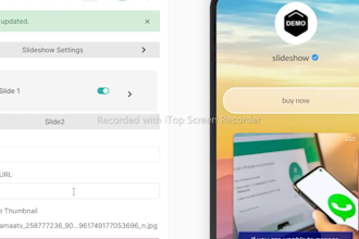 implement slideshow or slider block in biolinks phpbiolinks