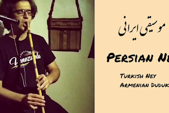 record persian ney  and create an ethnic solo on your song