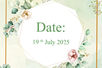 create animated wedding invitation video and save the date