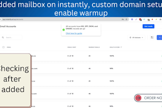 setup instantly ai mailbox for cold email outreach