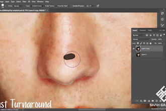 photoshop your image professionally