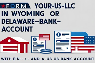 register US llc wyoming delaware ein nuber US bank account