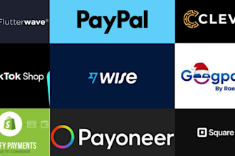 create a verified wise, paypal, payoneer, cleva, grey, shopify payment