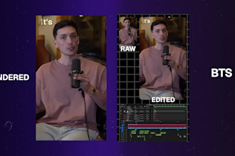 edit talking head and podcast clips for social media
