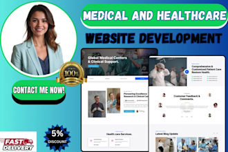 build responsive medical healthcare homecare senior care websites on wordpress
