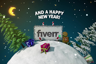 do amazing christmas video card