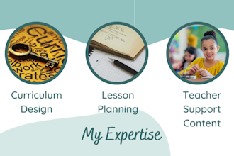design curriculum and best educational resources