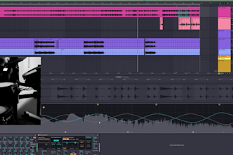 mix, clean up, master, and help you record parts