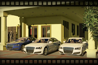 do exterior designing and rendering
