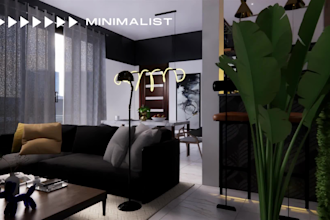 create a realistic exterior design 3d rendering architecture
