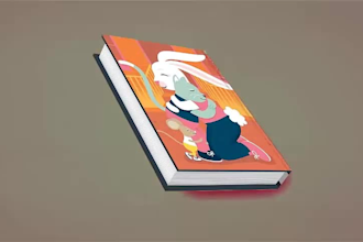 create an awesome book trailer for you