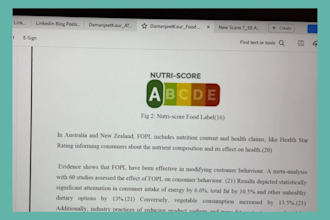write health and nutrition blogs and articles by a qualified nutritionist