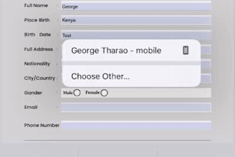 create electronically fillable PDF forms