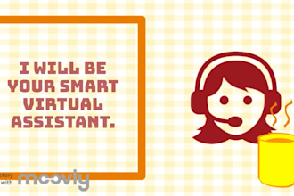 be your virtual assistant for admin tasks
