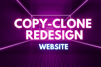 do copy, clone website, replicate, or duplicate website