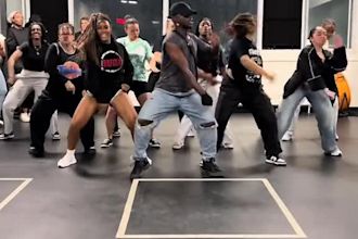 afro dance, gospel dance, group, shuffle choreography dance video to your songs