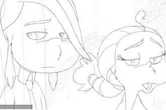 do 2d traditional animation, 2d hand drawn video, 2d frame by frame animation
