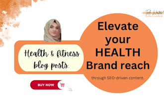 elevate your health and fitness blog with SEO driven content