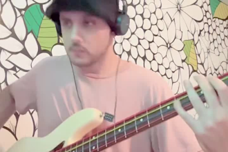 record a latin funk style bassline for dance all