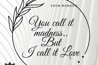 design generic inspirational quotes for your social media