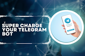 super telegram bot, discord bot, trading bot, crypto bot, chatbot development