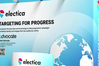 design stunning trade show booths, exhibition stands, backdrops and banners