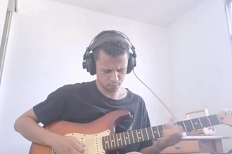 record professional eletric guitar for your song