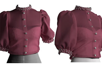 create 3d garment clothing in clo 3d, clothing animation, second life, 3d design