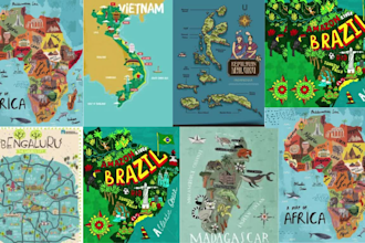 do city map, fantasy map, hand drawn dnd world map illustration cartography map