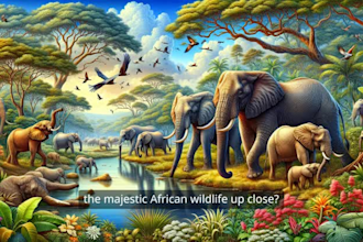 create ai animation story ai video art african folktales kids cartoon