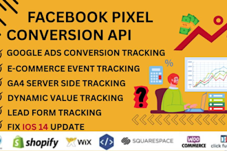 setup facebook conversion API with ga4 and server side tracking