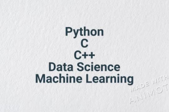 tutor python, c, cpp and data science