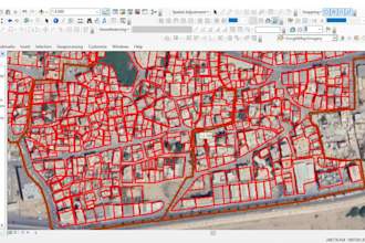 digitize, mapping and spatial analysis of geographical data using gis