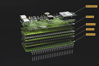 do printed circuit board in altium designer eagle cad easyeda proteus