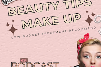design a professional podcast cover art with logo