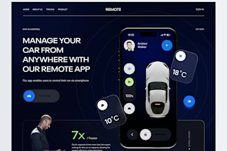 design interactive 3d website, three js landing page, r3f gsap ar vr experience