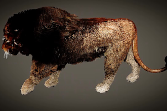 produce 3d animation model characters by your request