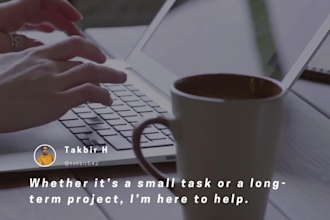 do data entry, web research, excel data entry, copy paste