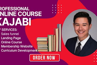 do kajabi website design kajabi landing page or online course