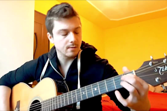 record masterful acoustic guitar for your song