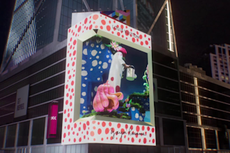 do 3d billboard animation, anamorphic animation, cgi animation, 3d animation