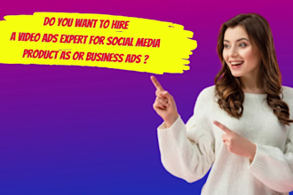 create promotional video ad for social media