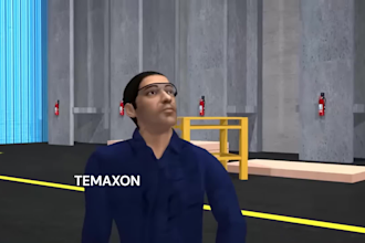 do 3d safety industrial animation for your manufacturing brand using vfx