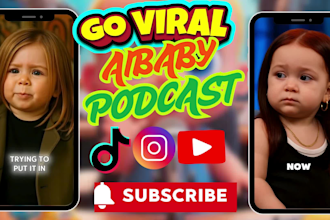 do viral ai baby talking video ai baby podcast ai talking avatar ai podcast