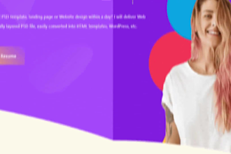 develop creative portfolio resume websites